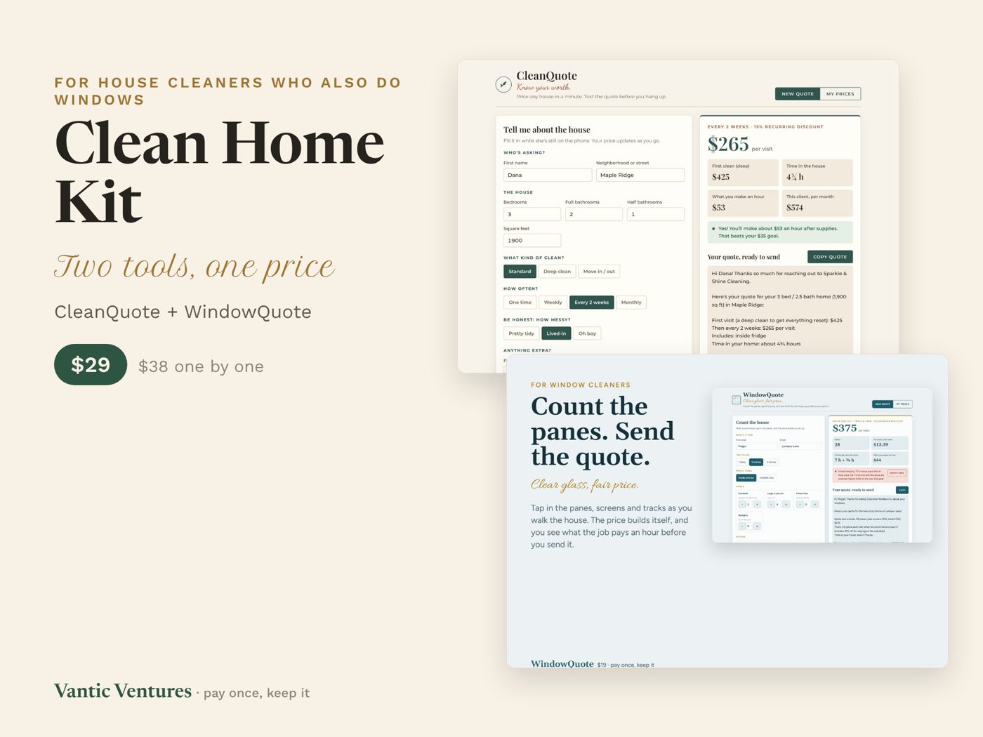Clean Home Kit