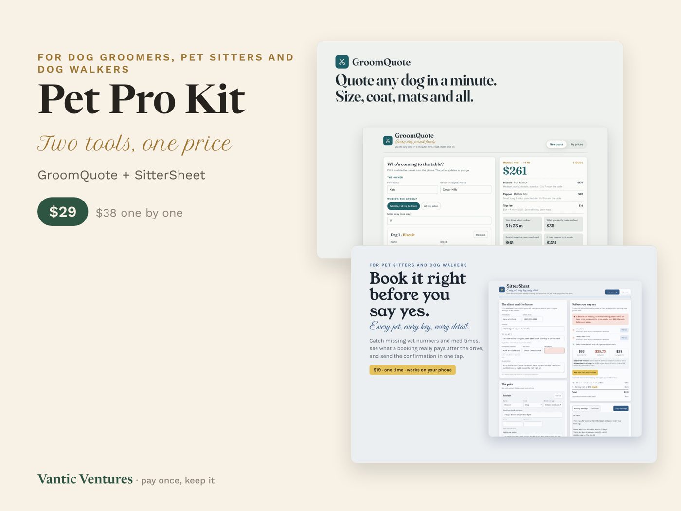 Pet Pro Kit