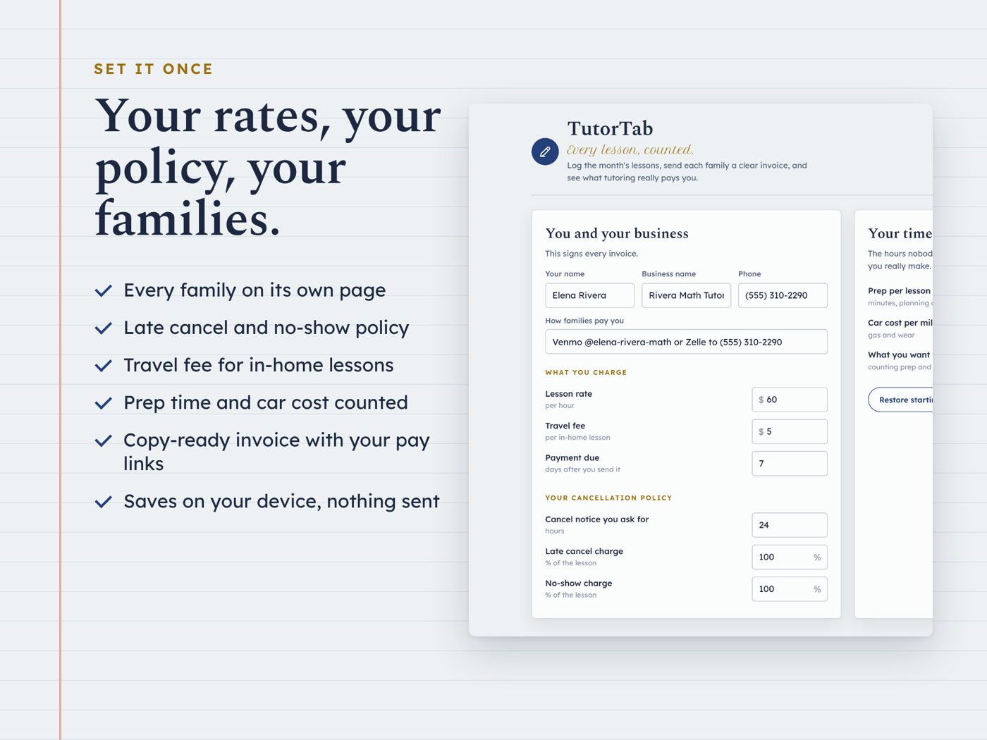 TutorTab screen 4